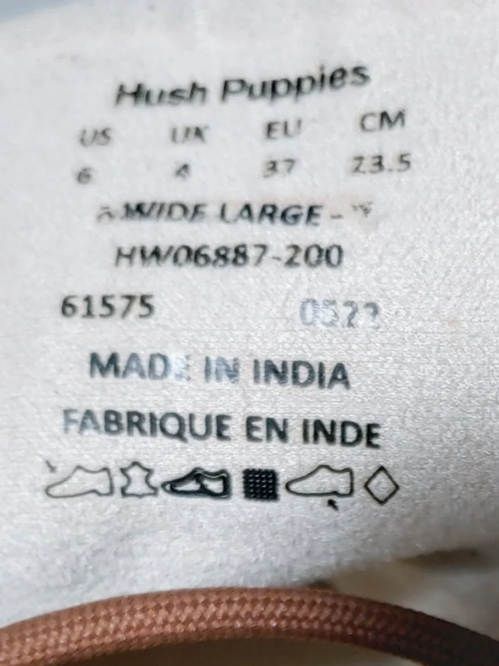Hush Puppies nwob hush